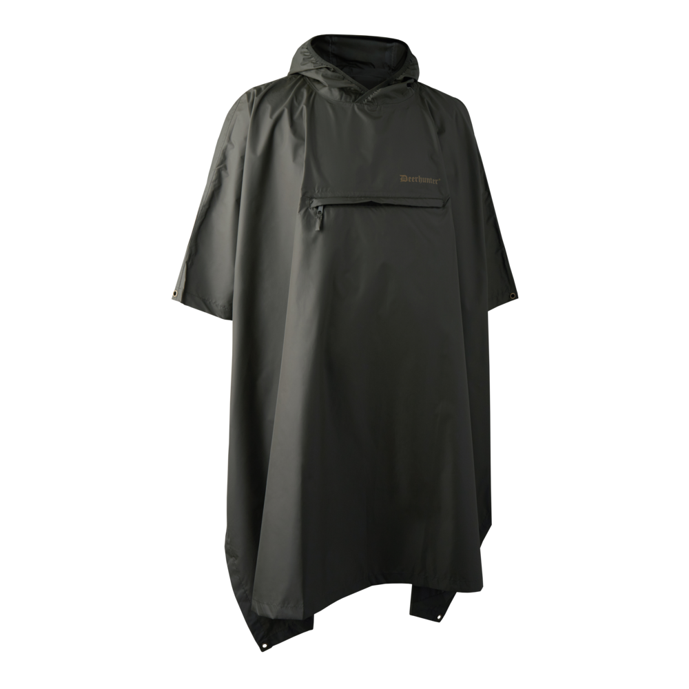 Deerhunter Survivor Rain Poncho, timber