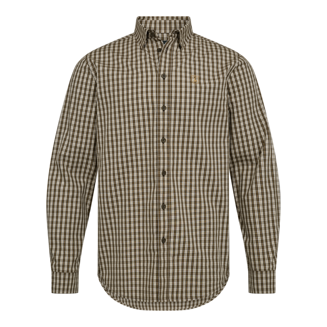 Baldwin Shirt - Brown Check