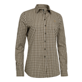 Lady Bridget Shirt - Brown Check
