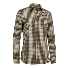 Lady Bridget Shirt - Brown Check