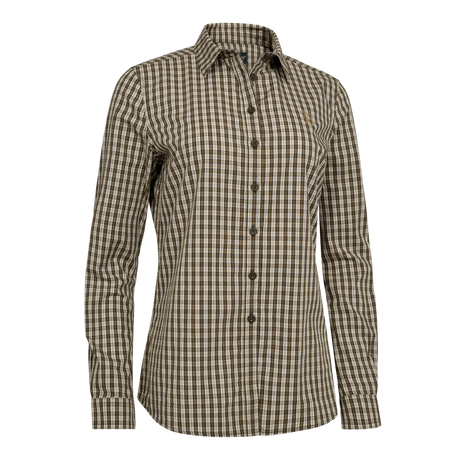 Lady Bridget Shirt - Brown Check
