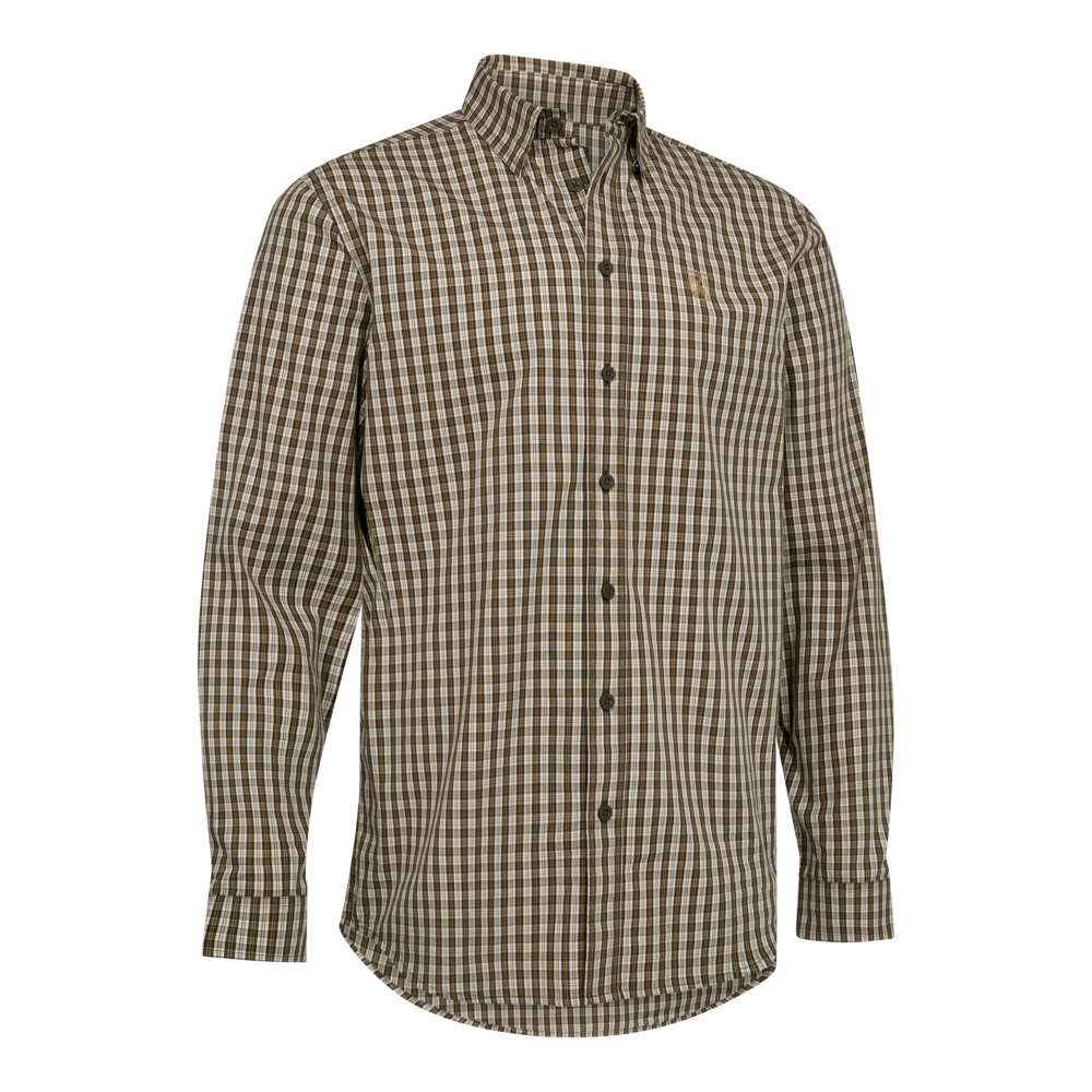 Baldwin Shirt - Brown Check