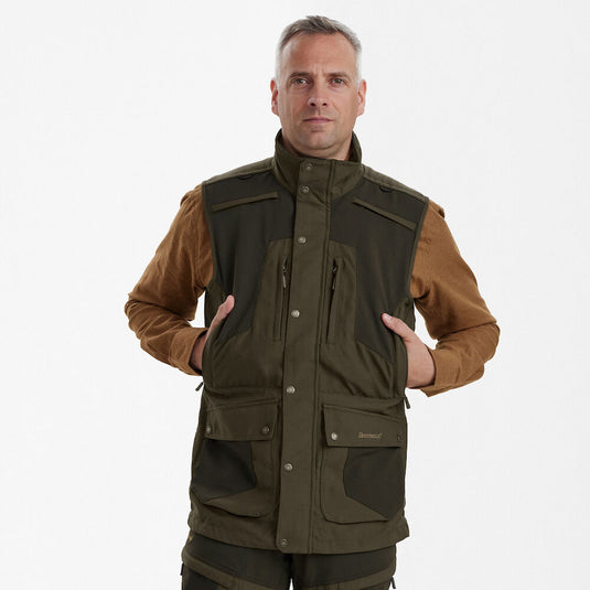 Deerhunter Strike Extreme Waistcoat, palm green