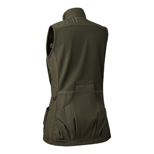 Deerhunter Lady Ann Extreme Waistcoat, palm green