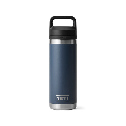Yeti Rambler Bottle met Chug Cap, 18 oz/532 ml, navy