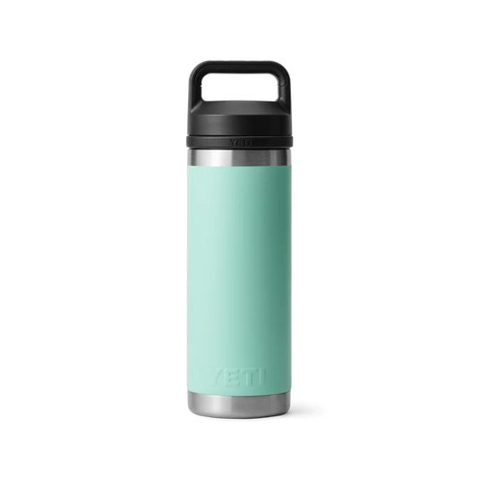 Yeti Rambler Bottle met Chug Cap, 18 oz/532 ml, seafoam