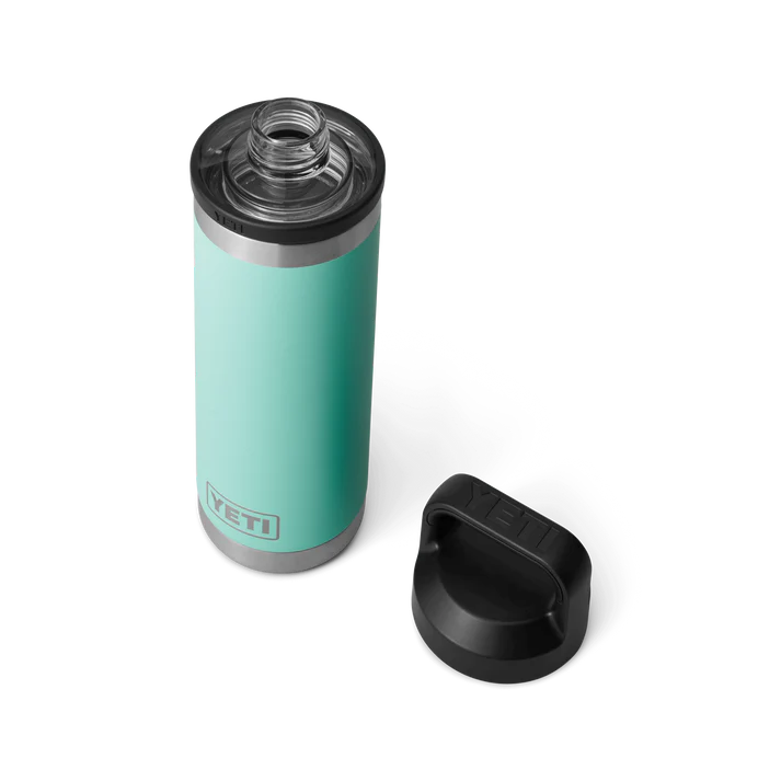 Yeti Rambler Bottle met Chug Cap, 18 oz/532 ml, seafoam