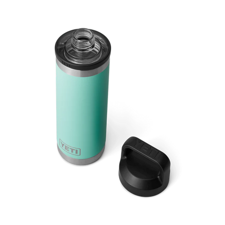 Yeti Rambler Bottle met Chug Cap, 18 oz/532 ml, seafoam