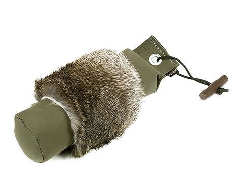 Dummy 500 Gram bekleed met Konijn - Khaki