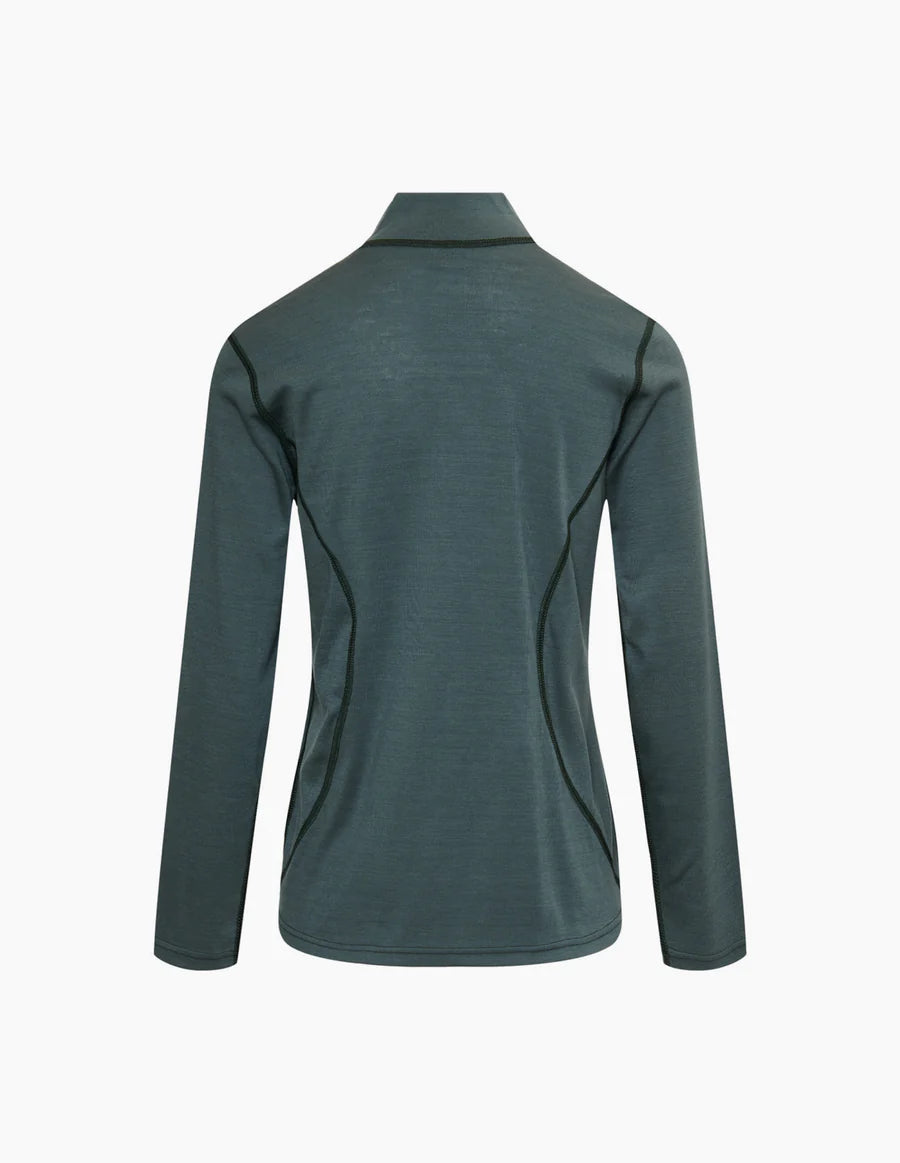 Merino Performance WoolTech 240 Hybrid Ladies, midlayer jack, green