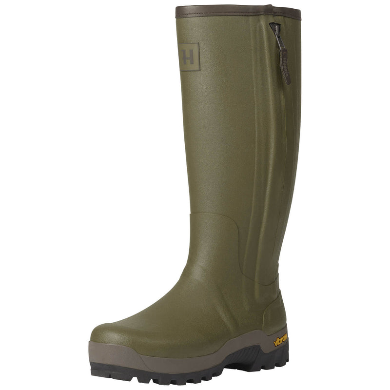 Afbeelding laden in Galerijviewer, Härkila Forester Zip Rubber Boot, dark olive
