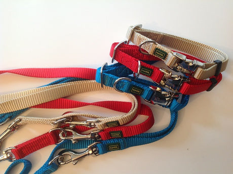 Hunter Puppy trainingsset Nylon 15mm. x 2,00 meter