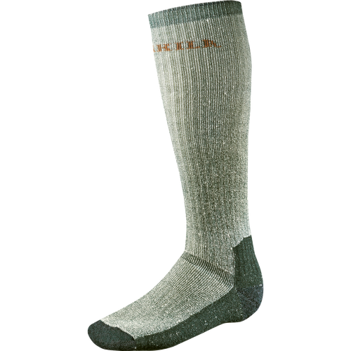 Härkila Expedition Long Sock, grey/green