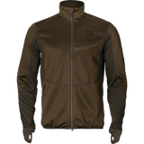 Härkila Scandinavian Fleece Jacket, willow green/deep brown