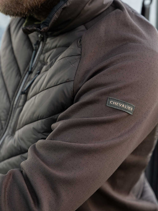 Hunter Hybrid Jacket Men - Leather Brown