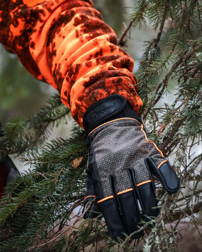 Pinewood Furudal Thorn Resistant Glove, mossgreen/black