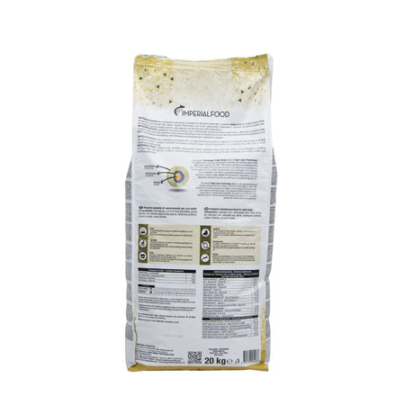 Imperial Food Regular 20 kg achterkant verpakking
