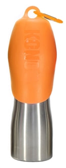 KONG H2O DRINKING BOTTLE STAINLESS STEEL ORANGE 740 ML