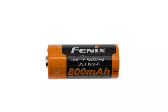 Fenix ARB-L16-800 Oplaadbare Li-ion  ( 16340) batterij