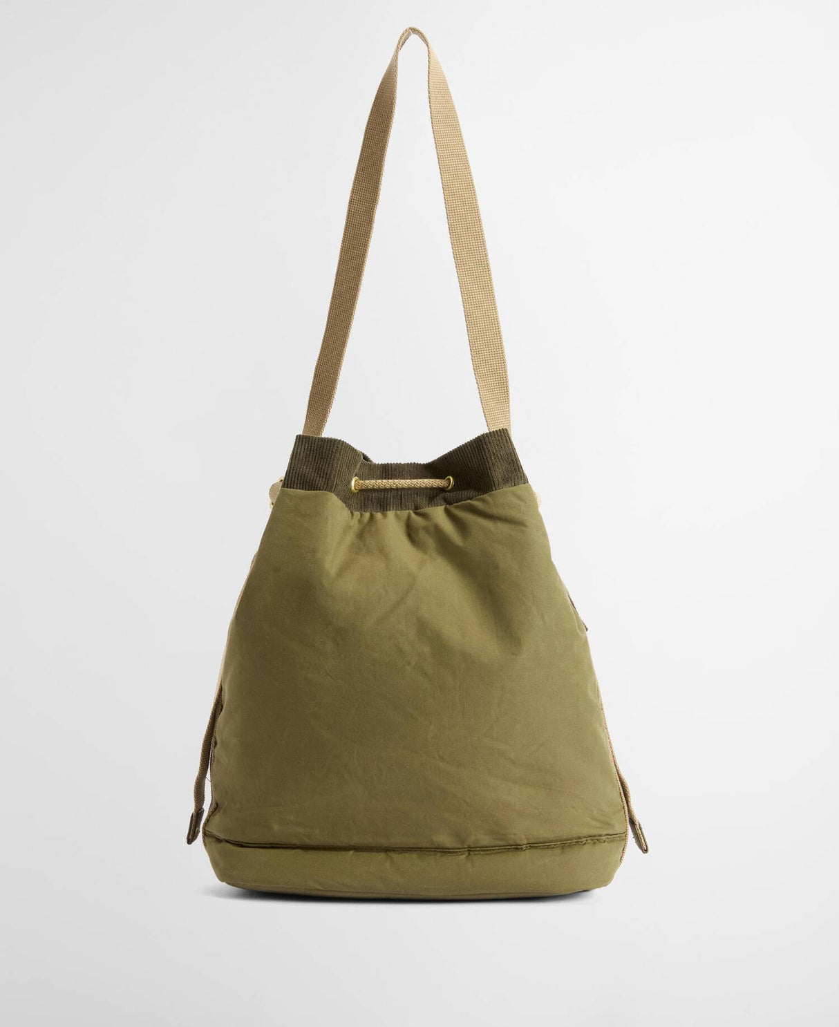 Mia Drawstring Tote Bag - Dusky Green
