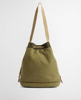 Mia Drawstring Tote Bag - Dusky Green