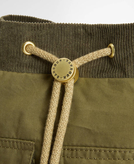 Mia Drawstring Tote Bag - Dusky Green