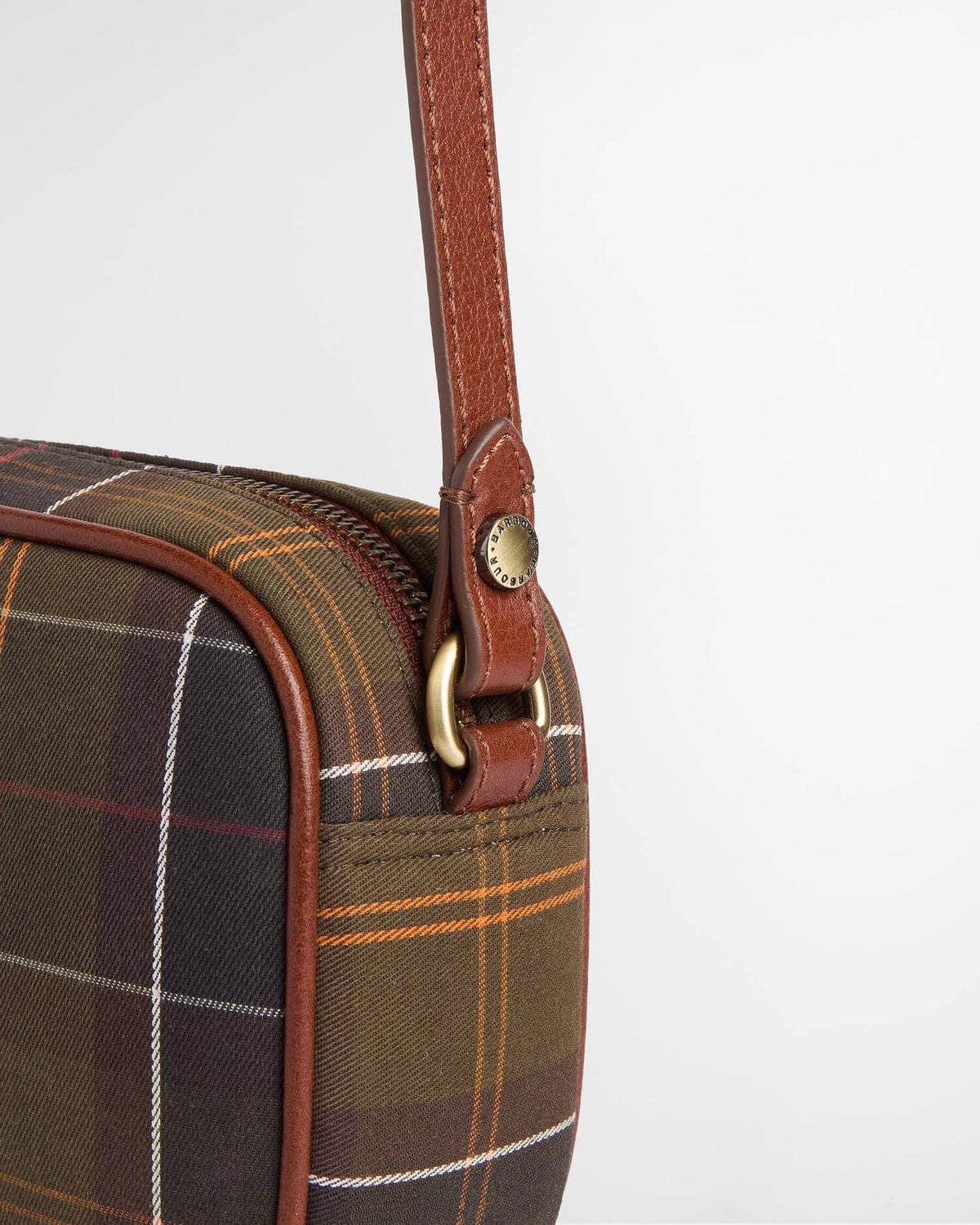Barbour Daphne Mini Tartan Crossbody Bag, classic tartan