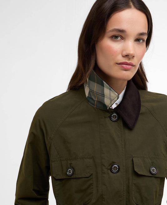 Croton Casual Jacket - Olive / Ancient
