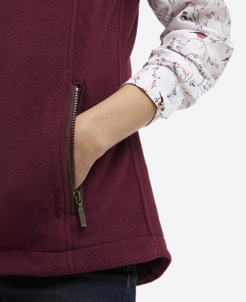 Afbeelding laden in Galerijviewer, Country Colton Fleece Gilet - Port
