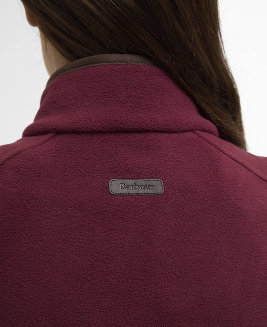 Country Colton Fleece Gilet - Port