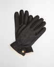 Barbour Bainford Leather Gloves Brown