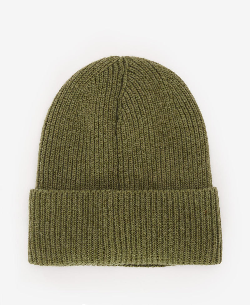 Load image into Gallery viewer, Barbour Amble Beanie Hat, dark moss
