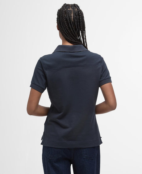 Barbour Portsdown Top, navy/primrose tartan