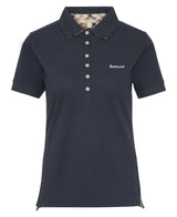 Barbour Portsdown Top, navy/primrose tartan