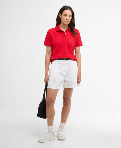 Bowford Polo Top - Poppy Red