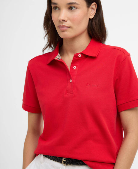 Bowford Polo Top - Poppy Red