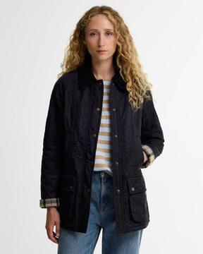 Barbour Beadnell Polarquilt Jacket Navy/Navy