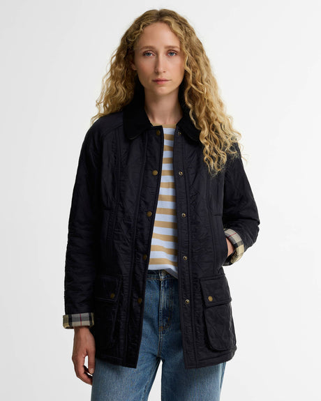 Barbour Beadnell Polarquilt Jacket Navy/Navy