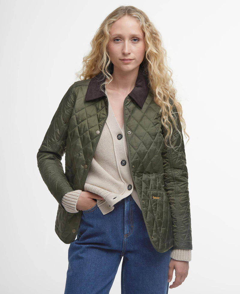 Afbeelding laden in Galerijviewer, Annandale Quilted Jacket - Olive
