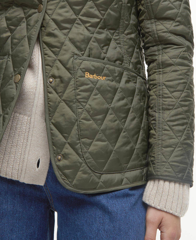 Afbeelding laden in Galerijviewer, Annandale Quilted Jacket - Olive
