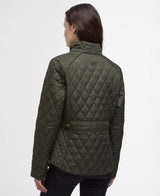 Barbour Crawford Cavalry Quilt, olijf/oude tartan