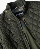 Barbour Crawford Cavalry Quilt, olijf/oude tartan