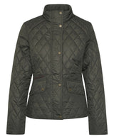 Barbour Crawford Cavalry Quilt, olijf/oude tartan