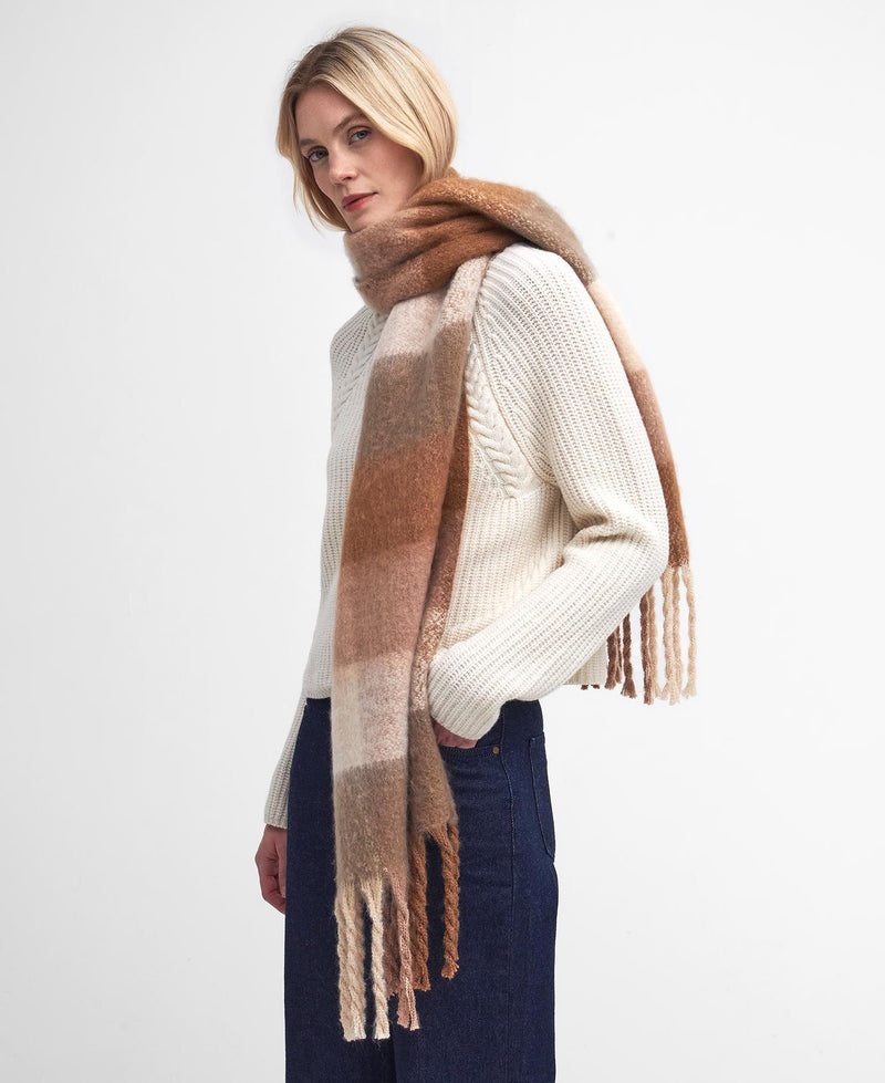 Afbeelding laden in Galerijviewer, Barbour Marie Scarf, camel
