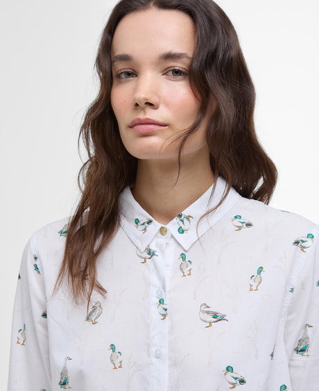 Barbour Safari Shirt, duck print