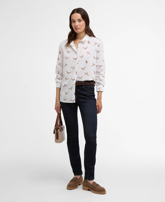 Safari Shirt - Pheasant Print