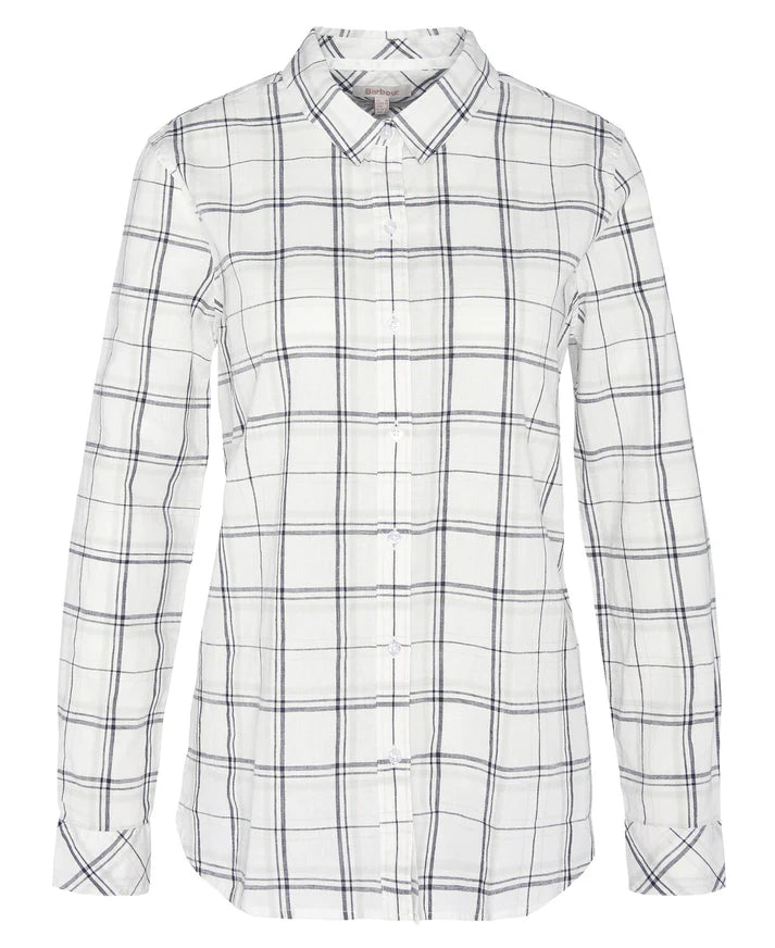 Load image into Gallery viewer, Barbour Seaglow Shirt, cloud/bayleaf
