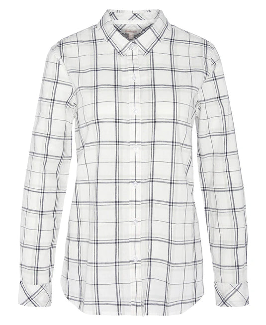 Barbour Seaglow Shirt, cloud/bayleaf