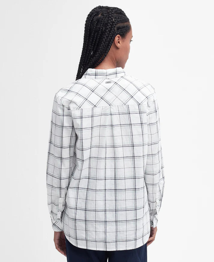 Load image into Gallery viewer, Barbour Seaglow Shirt, cloud/bayleaf
