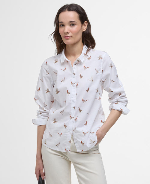 Barbour Brambles Tailored Long-Sleeved Shirt, multi